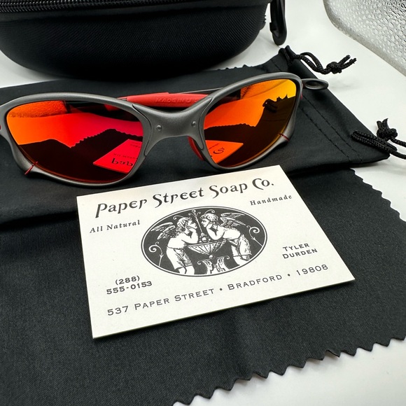 Paperstreetshade Fight Club Tyler Durden NEW Oliver Peoples 523 xmetal Brad Pitt - Picture 5 of 16